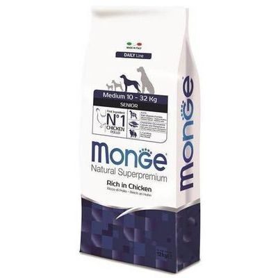 Sausā barība MONGE MEDIUM Senior 12 kg