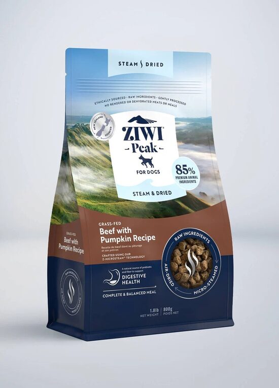 Ziwi Peak Beef with Pumpkin Recipe