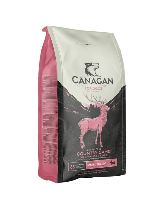 Sausā barība CANAGAN SMALL BREED COUNTRY GAME FOR PUPPIES & ADULTS 2 kg
