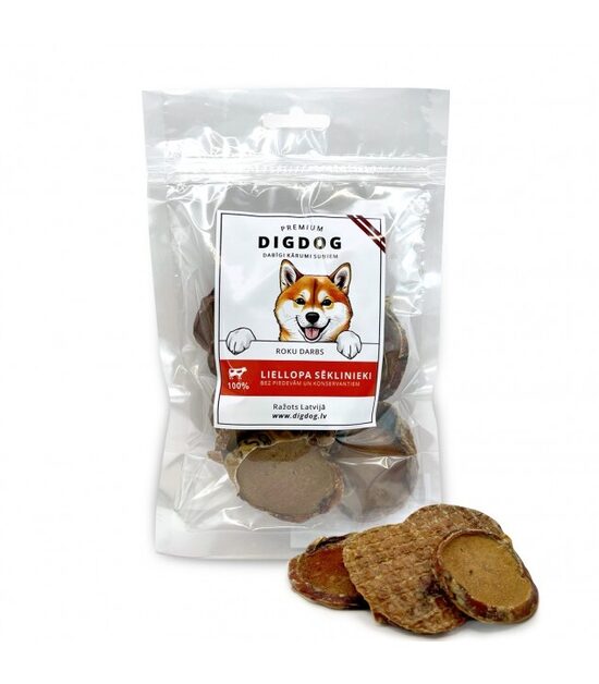 Kaltēti liellopa sēklinieki - čipsi 35g